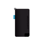Batterie externe Pebble Pokket 1000mAh de taille micro porte-clés - Noir